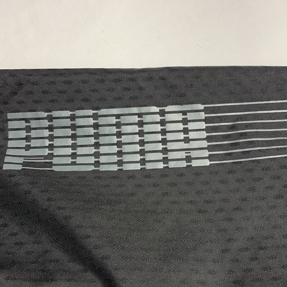 Puma Sport Life Style Wind Breaker Jacket Elasticized Waist Black Size Medium - Picture 9 of 15